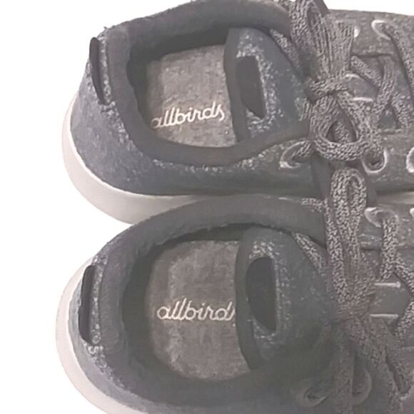 Allbirds Women's Wool Runners Mizzles Sneakers Merino Wool Comfort Gray size 7 - Picture 11 of 13